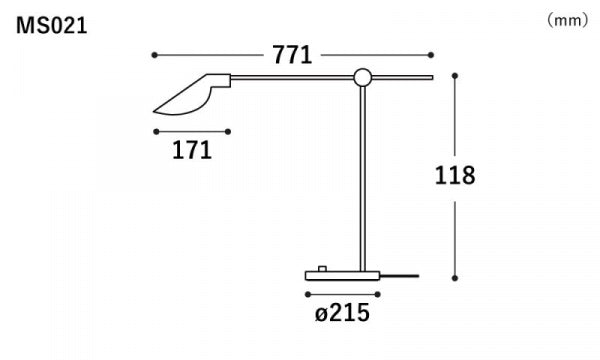 Table lamp MS021 Steel