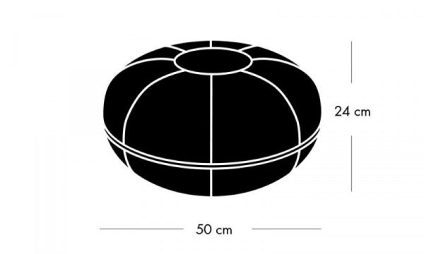 POUF SMALL ライトグレー