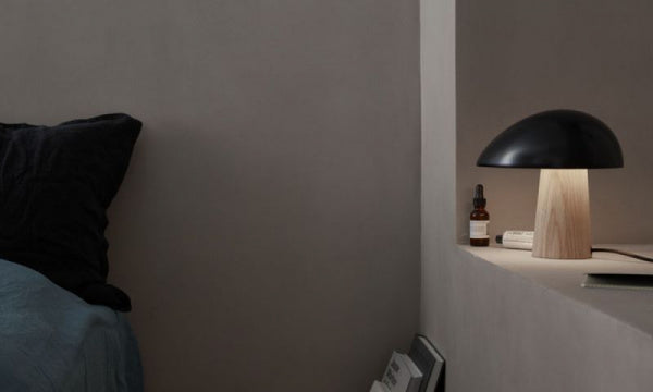 NIGHT OWL Table Lamp Midnight Blue x Ash