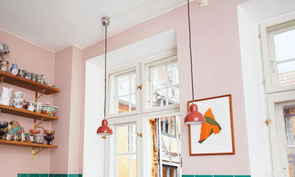 KAISER IDELL Pendant Light 6722-P Russet Red
