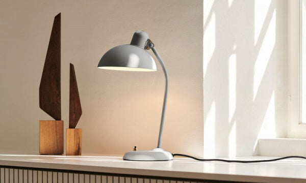 KAISER IDELL Table Lamp 6556-T Easy Gray x Brass