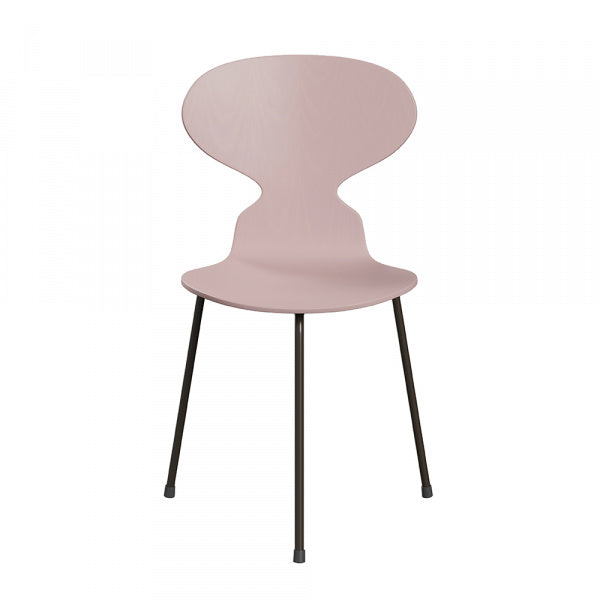ANT Ant Chair 3100, 3-legged, Colored Ash, Pale Rose