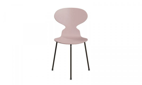 ANT Ant Chair 3100, 3-legged, Colored Ash, Pale Rose