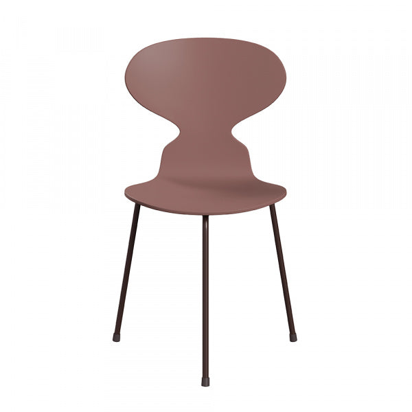 ANT Ant Chair 3100, 3-legged, Lacquer, Wild Rose