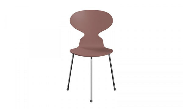 ANT Ant Chair 3100, 3-legged, Lacquer, Wild Rose