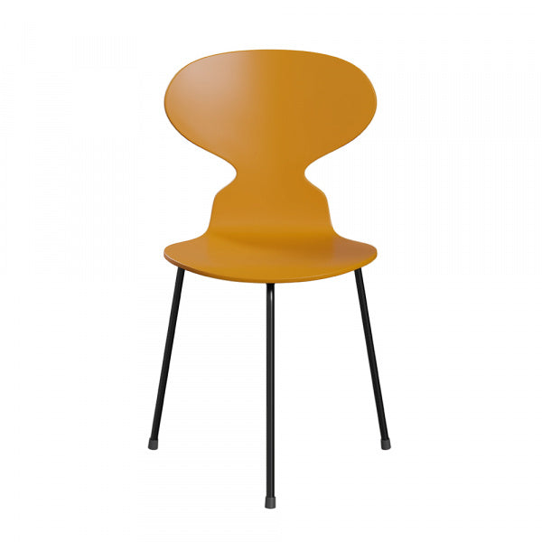 ANT Ant Chair 3100, 3-legged, Burnt Yellow Lacquer