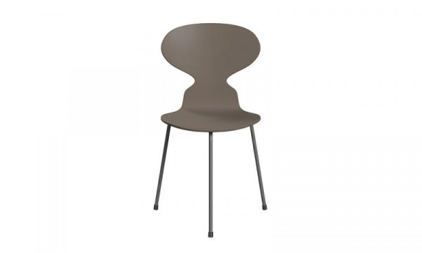 ANT Ant Chair 3100, 3-legged, Lacquer, Deep Clay