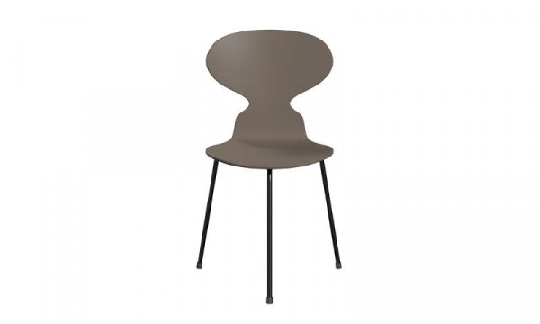 ANT Ant Chair 3100, 3-legged, Lacquer, Deep Clay