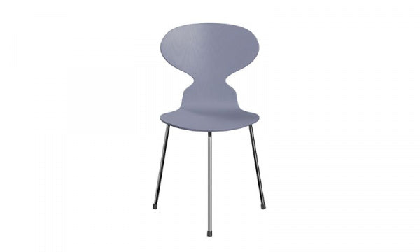 ANT Ant Chair 3100, 3-legged, Colored Ash, Lavender Blue