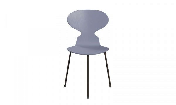 ANT Ant Chair 3100, 3-legged, Colored Ash, Lavender Blue