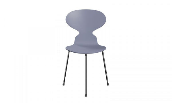 ANT Ant Chair 3100, 3-legged, Lacquer, Lavender Blue