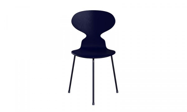 ANT Ant Chair 3100, 3-legged, Colored Ash, Midnight Blue