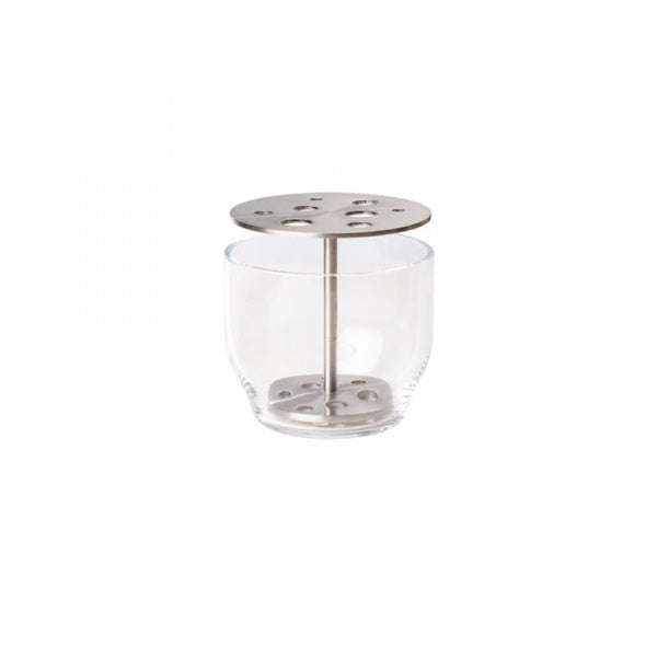 IKEBANA VASE SMALL STAINLESS STEEL