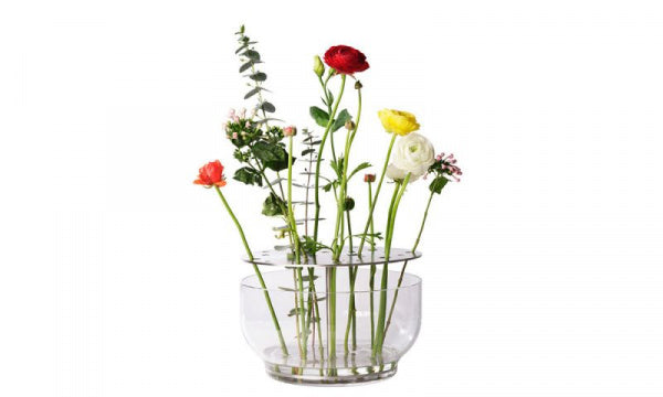 IKEBANA VASE LARGE STAINLESS STEEL
