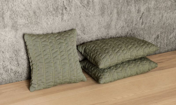 AJ Cushion 45x45cm Tassel Pale Green