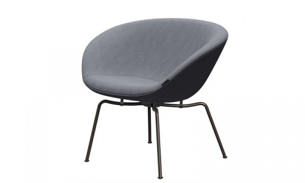 POT Chair, Christianshavn 1171, brown bronze legs