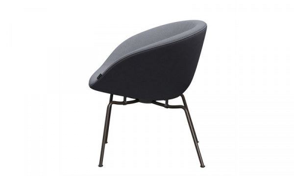 POT Chair, Christianshavn 1171, brown bronze legs