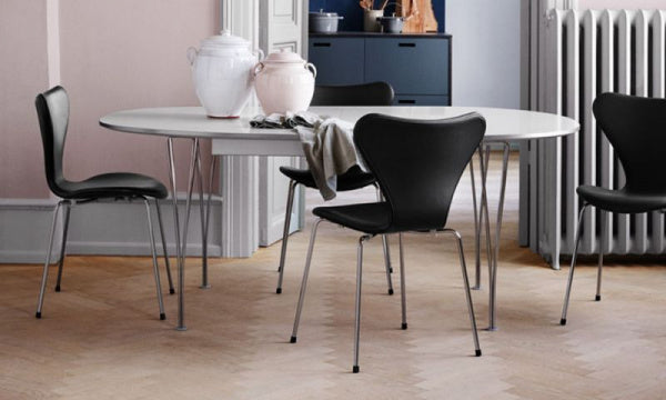 Super Oval Extendable Table B620 W170/270 x D100cm White