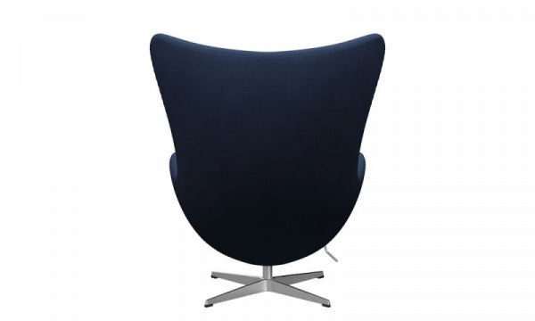 EGG Chair 3316, Christianshavn 1155, dark blue with satin legs