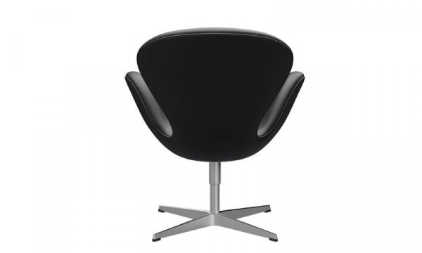 SWAN Swan Chair 3320 Essential Leather with Black Satin Legs