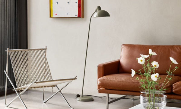 Kaiser IDELL Floor Lamp 6556-F Olive Green