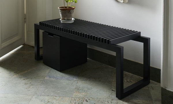 Cutter Bench Oak Black