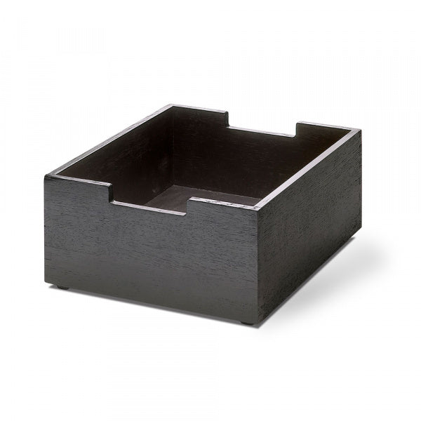 Cutter Box Low Oak Black
