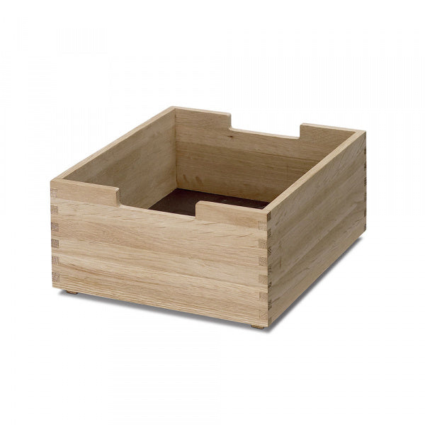 Cutter Box Low Oak