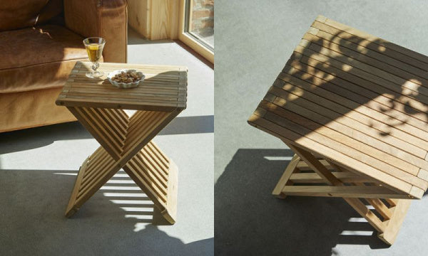 Fionia stool oak