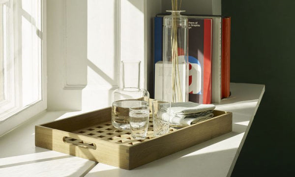 Fionia tray 48 x 32 cm teak