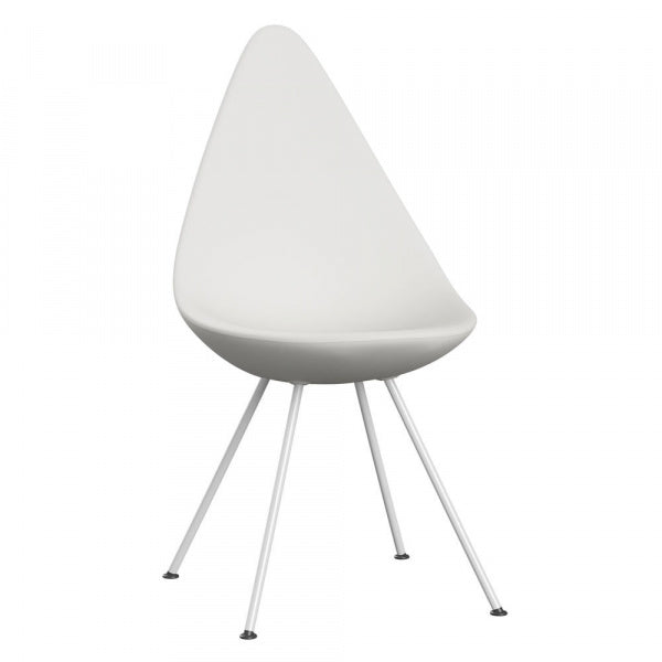 DROP Drop Chair SH43cm White x White Legs