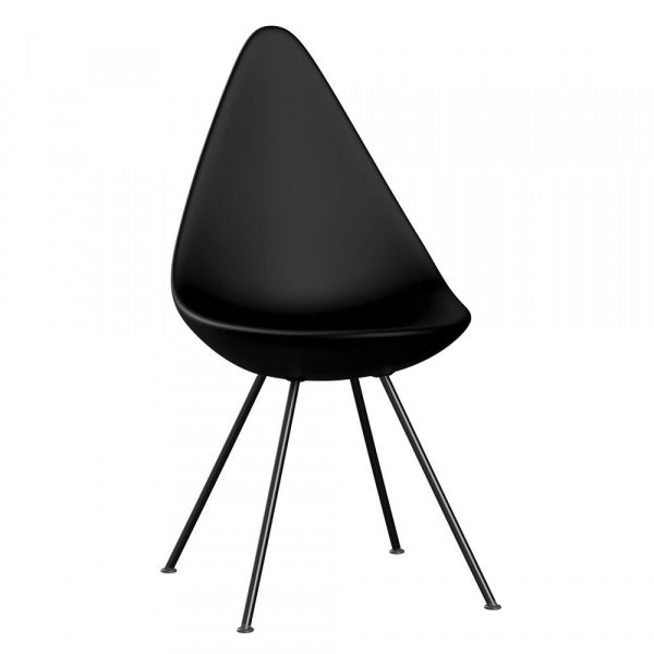 DROP Drop Chair SH43cm Black x Black Legs