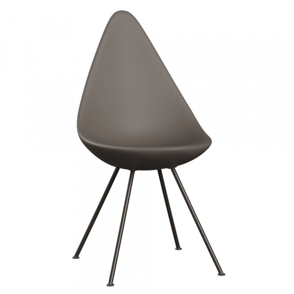 DROP Drop Chair SH43cm Deep Clay x Brown Bronze Legs