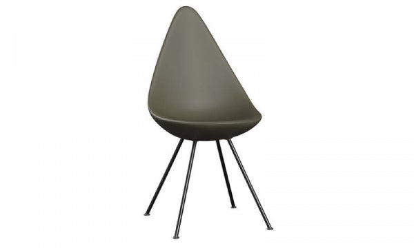 DROP Drop Chair SH43cm Olive Green Legs