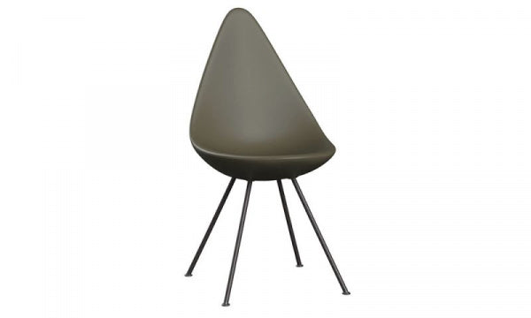 DROP Drop Chair SH43cm Olive Green Legs