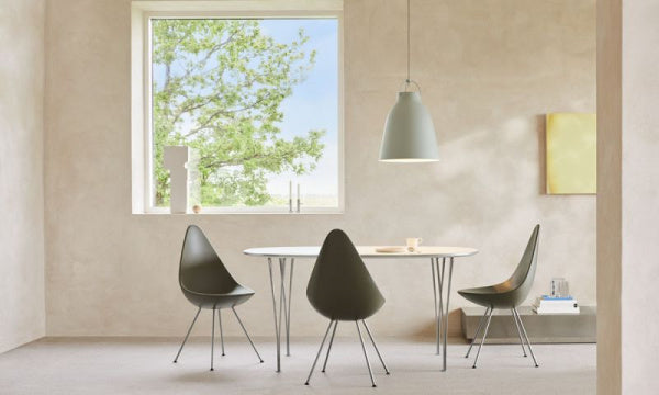 DROP Drop Chair SH43cm Olive Green Legs