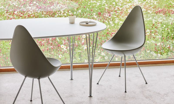 DROP Drop Chair SH43cm Olive Green Legs