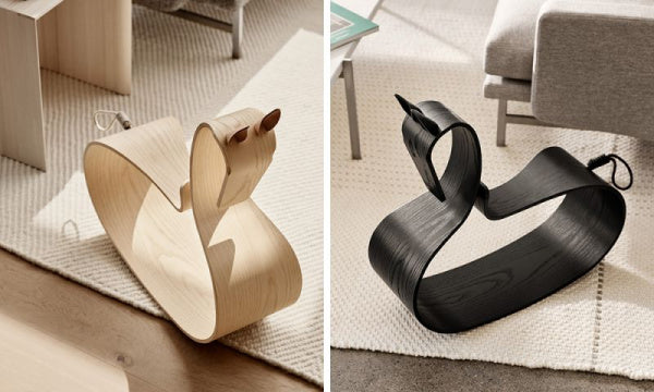 ROCKING HORSE Colored Ash Black