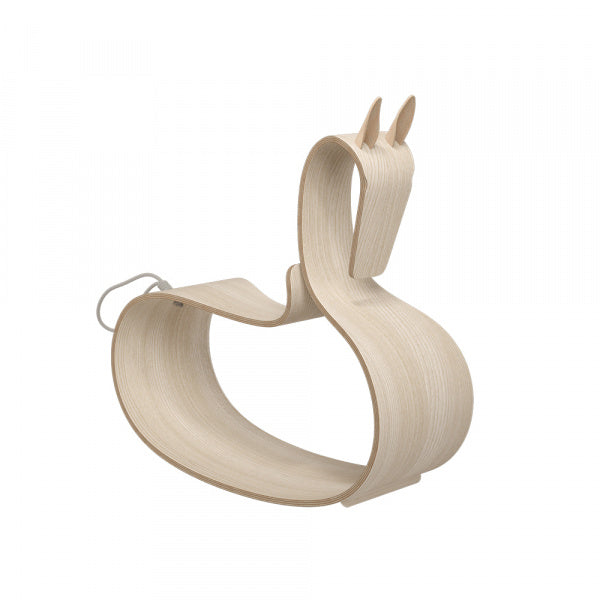 ROCKING HORSE Natural Wood Ash