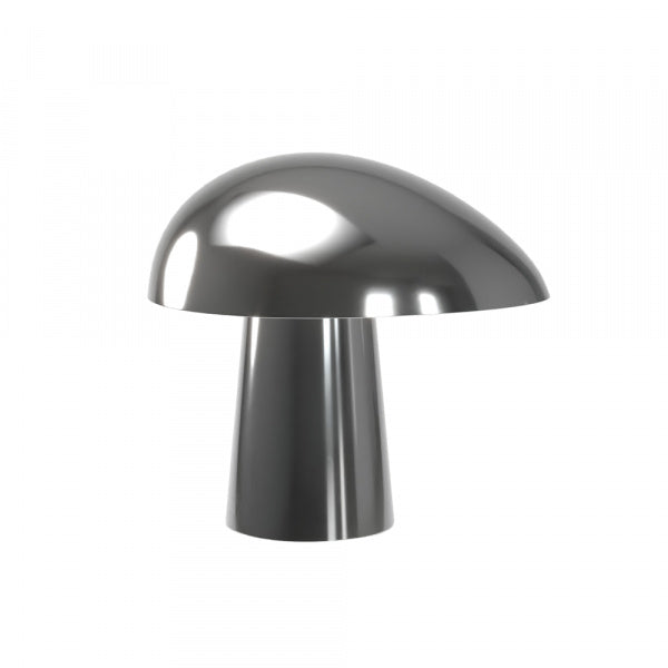 NIGHT OWL table lamp in polished steel