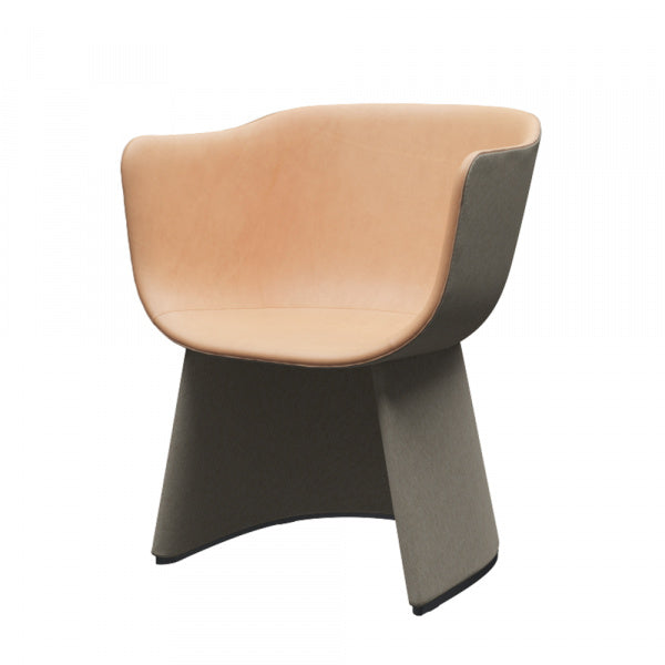 MONOLIT Lounge Chair CM231 Leather Piping x Category 5