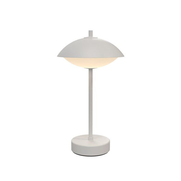 CLAM Portable Lamp, White
