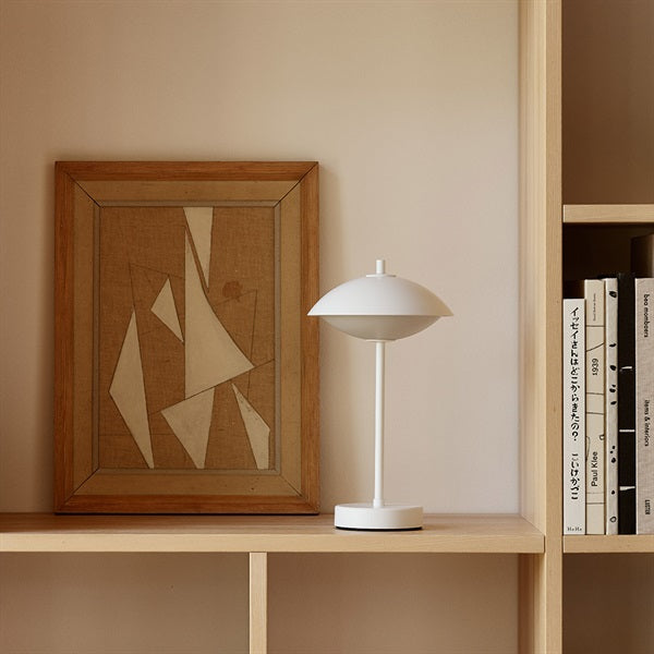 CLAM Portable Lamp, White