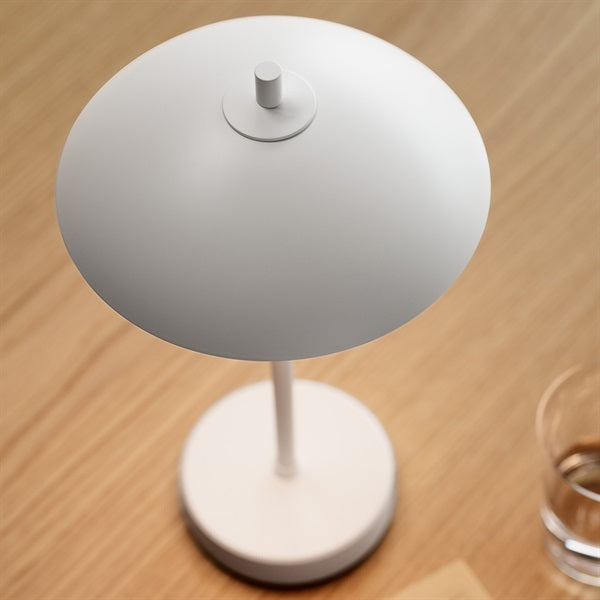 CLAM Portable Lamp, White