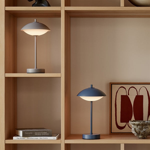 CLAM Portable Lamp Dusk Blue