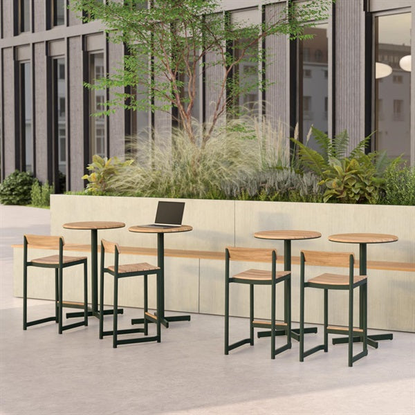 Peragas High Table 95 Hunter Green