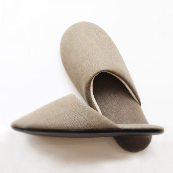 Denim slippers