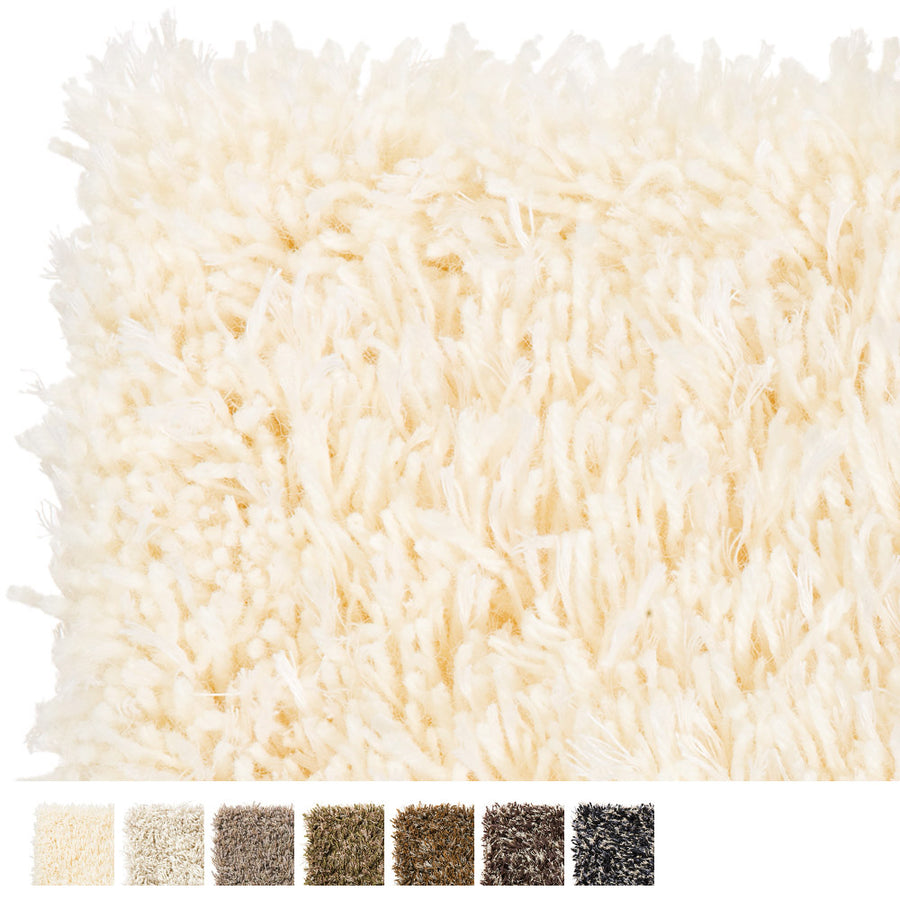 Ecru Rug Mat 140 x 200 cm Fireproof