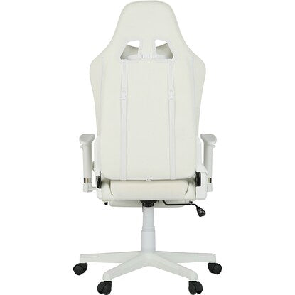 Gaming chair (GM709 with footrest WH/WH)