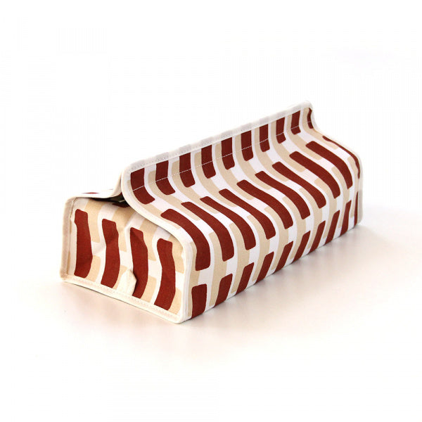 Tissue Case Cover SIENA Brick Sand Shadow
